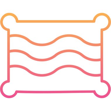 Gıda simgesinin vektör illüstrasyonu