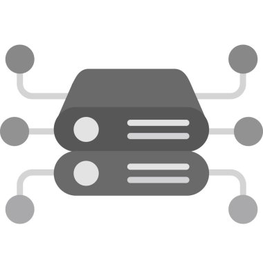 veri depolama vektörü simgesi