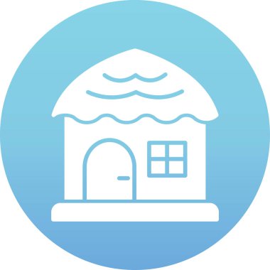 Yapı simgesinin vektör illüstrasyonu