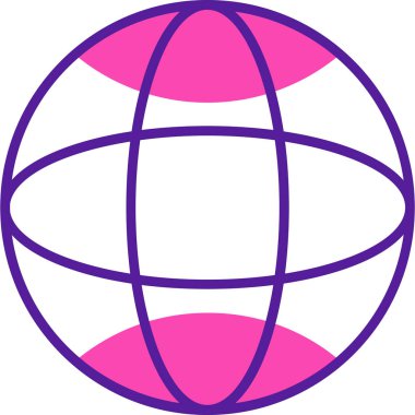 Toprak. Web simgesi basit illüstrasyon