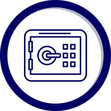 İş ve finans simgesinin vektör illüstrasyonu