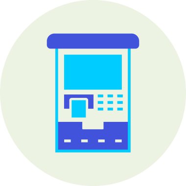 Hesap makinesi. Web simgesi basit illüstrasyon