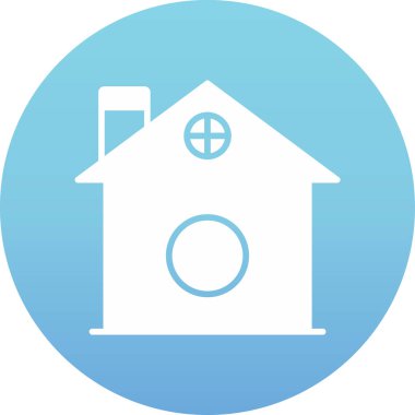 ev simgesi vektör illüstrasyonu