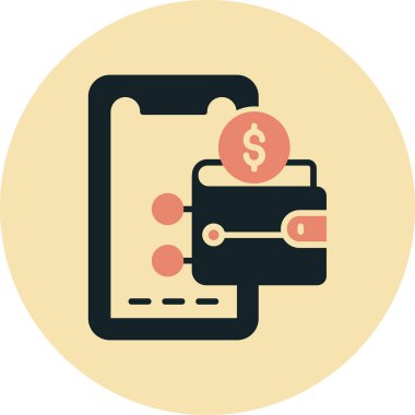 ödeme simge vektör çizim