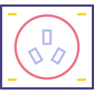 Modern simgenin vektör illüstrasyonu simge eksikliği