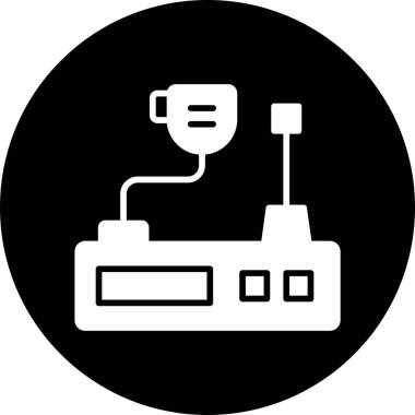 Modern b 'nin vektör illüstrasyonu eksik simgesi