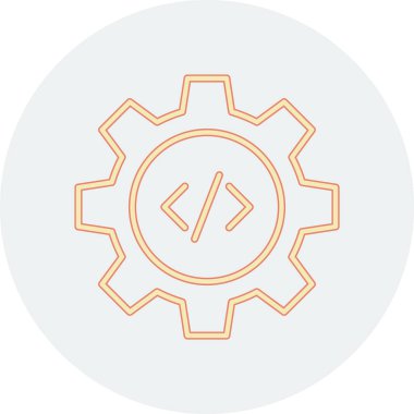 ince renk doğrusal simgesi beyaz üzerinde izole ediliyor.