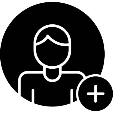 Bir doktor simgesinin vektör çizimi