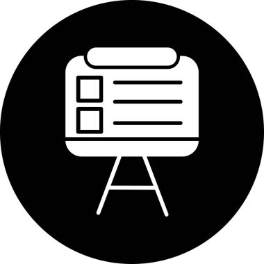 belge simgesi vektör illüstrasyonu