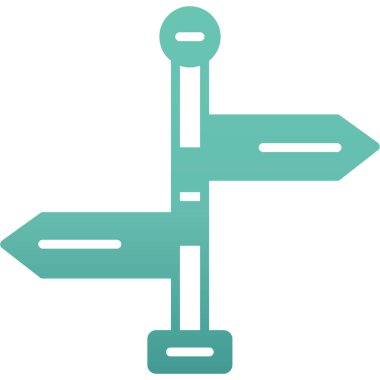 Yön oku. Web simgesi basit tasarım