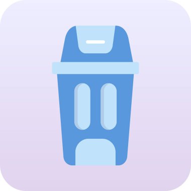 Vektör çizim çöp geri dönüşüm işareti ile olabilir