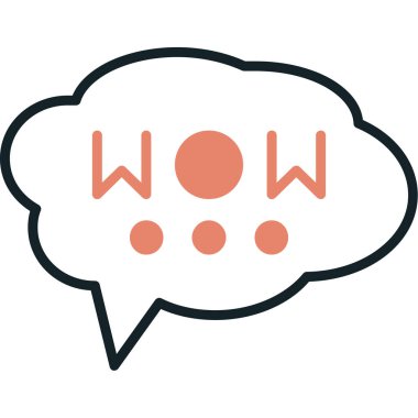 baloncuk sohbet simgesi ana hat biçiminde