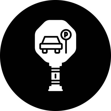 otomobil lambası simgesi dış hat biçiminde