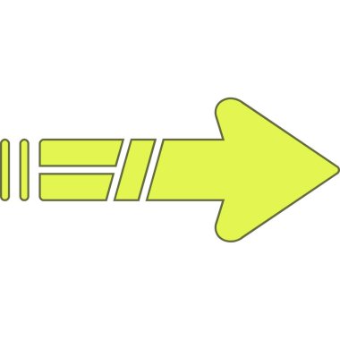 ok simgesinin vektör illüstrasyonu