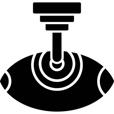 Robot simgesinin vektör illüstrasyonu