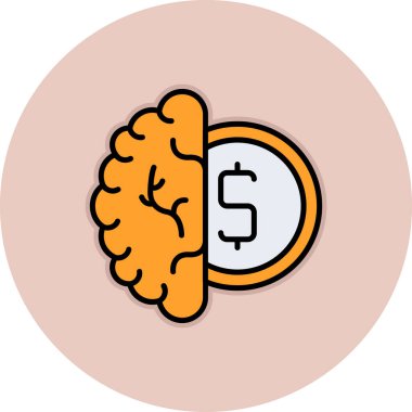 Elinde bozuk para olan beyin.