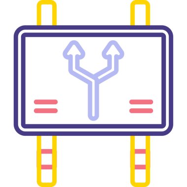 Modern b 'nin vektör illüstrasyonu eksik simgesi