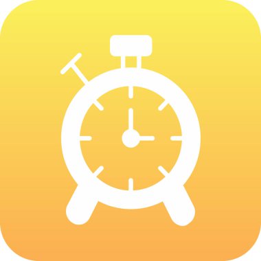 Beyaz arkaplanda izole edilmiş modayı takip eden vektör simgesi