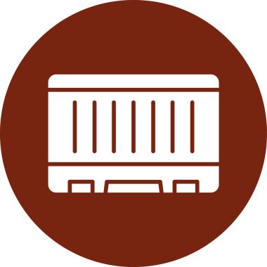 tren web vektör simgesi