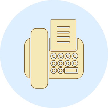 Telefon. Web simgesi basit tasarım