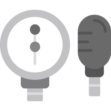 Elektrik dolgu simgelerinin vektör illüstrasyonu