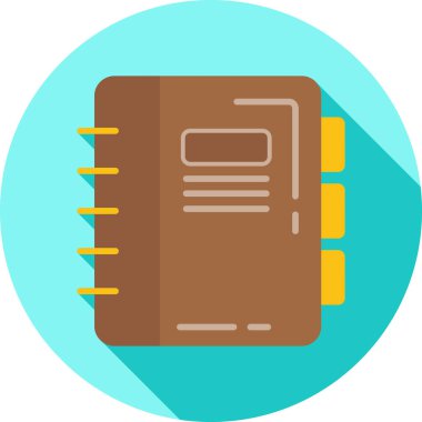 Belge. Web simgesi basit illüstrasyon