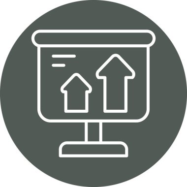 Seo simgesinin vektör illüstrasyonu