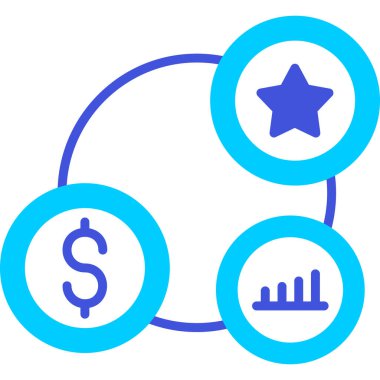Dolar simgesi, vektör illüstrasyonu