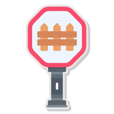 Trafik ışıkları düz kutsal kişilerin resmi, vektör, illüstrasyon