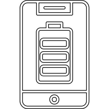 Elektronik aygıtlı akıllı telefon izole vektör tasarımı
