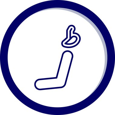 Gıda simgesinin vektör illüstrasyonu