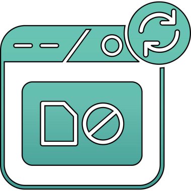 seo modern simgesinin vektör illüstrasyonu