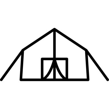 Ev çatısı ikonu ana hat vektörü. ev çatısı.