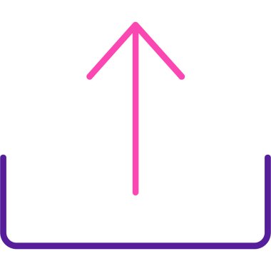 ok simgesi vektör illüstrasyonu