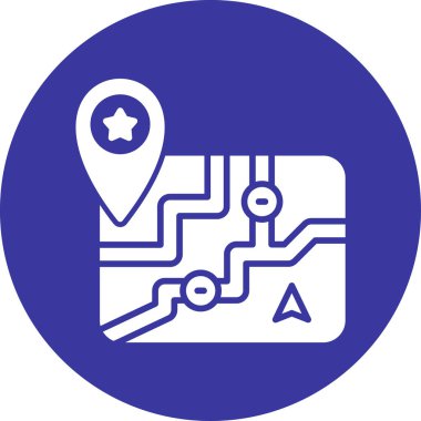 gps konum simgesi - taslak biçimi