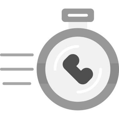 Alarm saat simgesi ana hat biçiminde