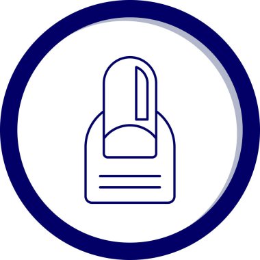 Modern b 'nin vektör illüstrasyonu eksik simgesi