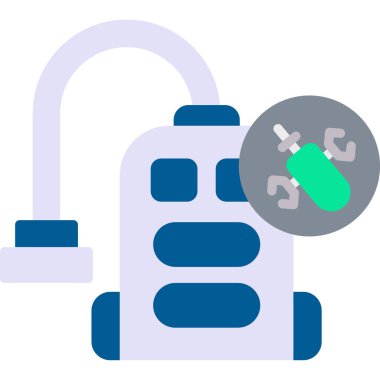 temizlik fırçası simgesi basit tasarım