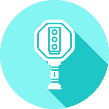 ampul simgesi, basit tasarım.