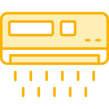 Çizgi film buzdolabının vektör çizimi