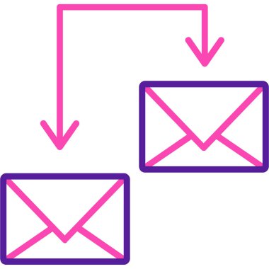vector illustration of mail