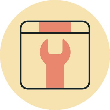 seo modern simgesinin vektör illüstrasyonu