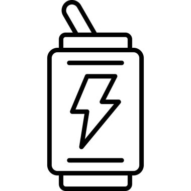 Pil. Web simgesi basit illüstrasyon