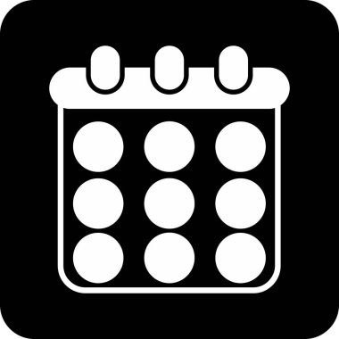 takvim olay simgesi ana hat biçiminde