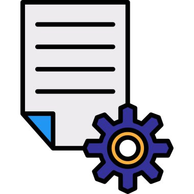 Web ayarı simgesi. Beyaz arkaplanda izole edilmiş web tasarımı için web ayarı vektör simgesinin basit çizimi