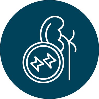 Arı simgesinin vektör illüstrasyonu