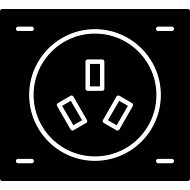 Modern oto tamir simgesinin vektör illüstrasyonu