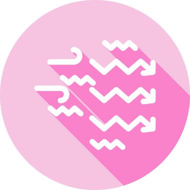 Güzel pembe ve beyaz bir vektör çizimi