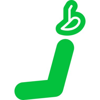 Termometre. Web simgesi basit illüstrasyon