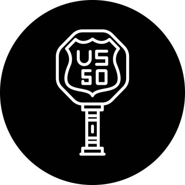 Amerikan futbol topunun ana hatlarıyla simgesi